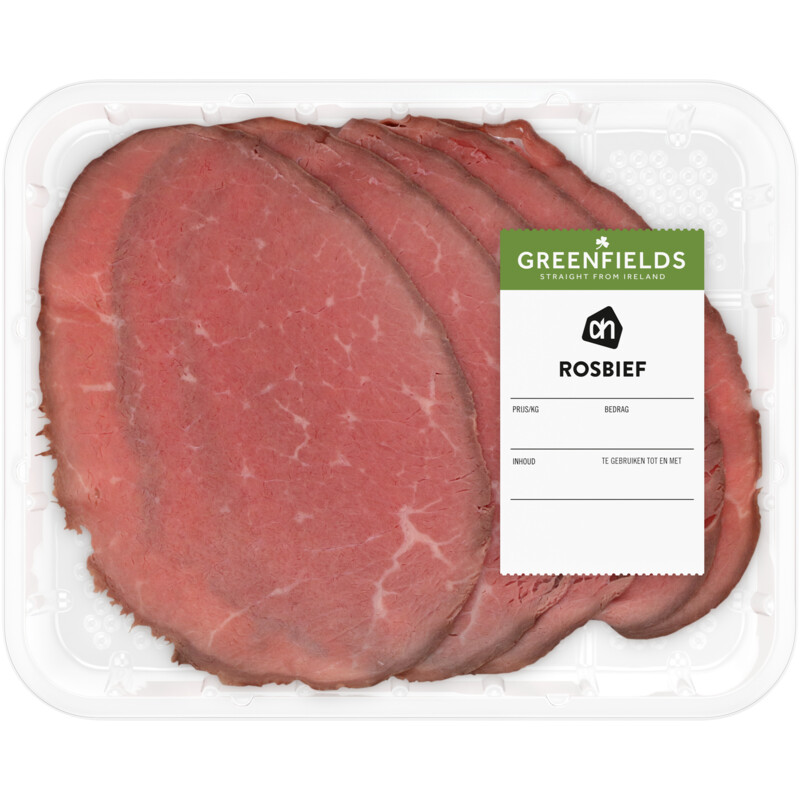 AH Greenfields Rosbief kleinverpakking