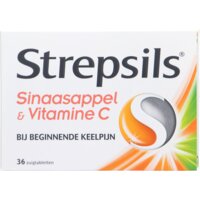 Een afbeelding van Strepsils Sinaasappel & vitamine C