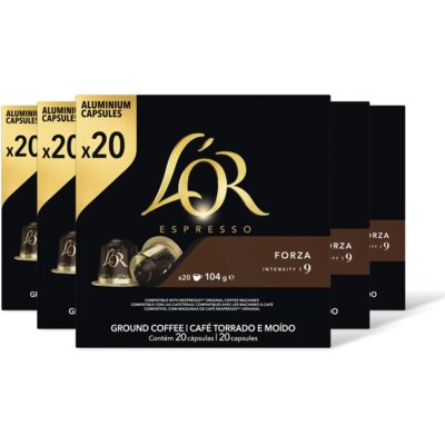 pdp-image-L'OR Espresso forza capsules 5-pack