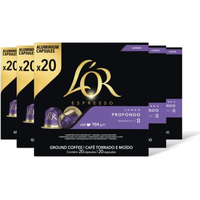 pdp-image-L'OR Espresso lungo profondo capsules 5-pack