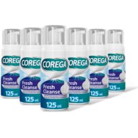 Corega Fresh cleanse mousse 6-pack