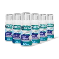 Corega Fresh cleanse mousse 6-pack