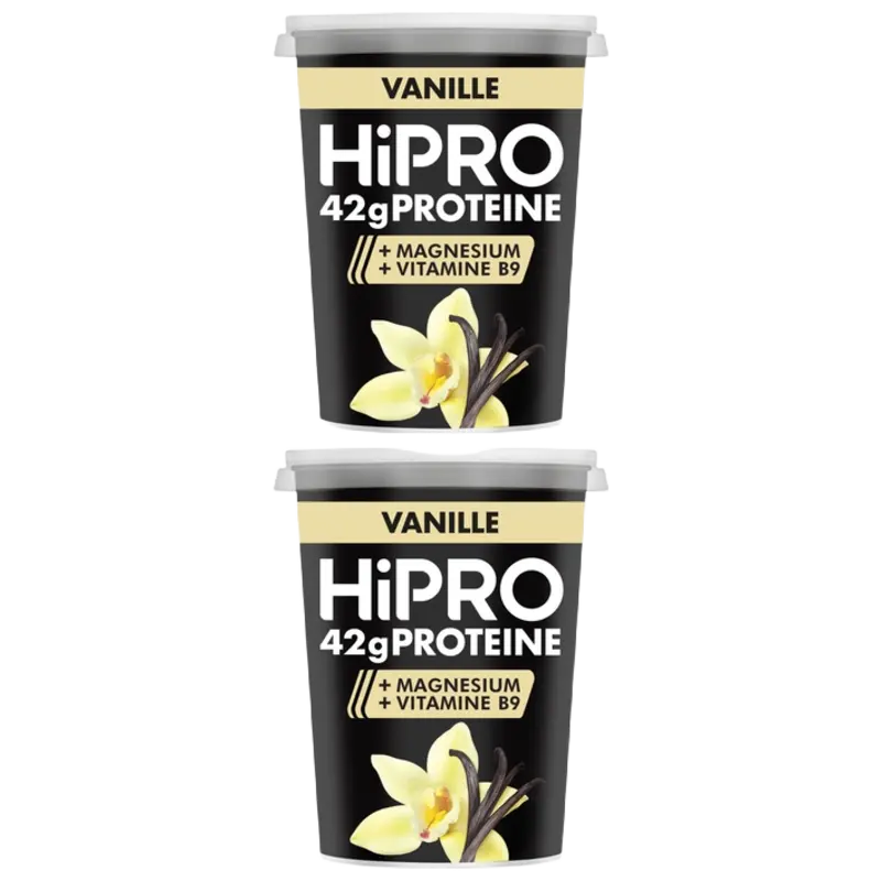 HiPRO Protein skyr stijl vanille 2-pack