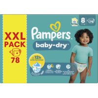 Een afbeelding van Pampers Baby-dry luiers XXL-pack maat 8