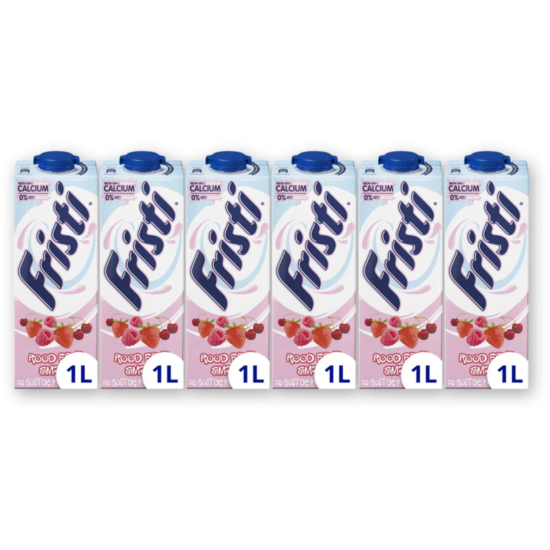 Fristi Rood fruitsmaak 6-pack