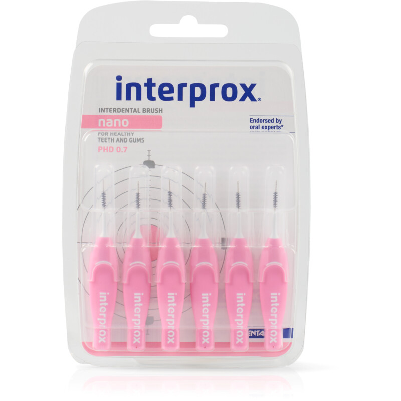 Een afbeelding van Interprox Interdentale Rager Nano 1,9 mm roze