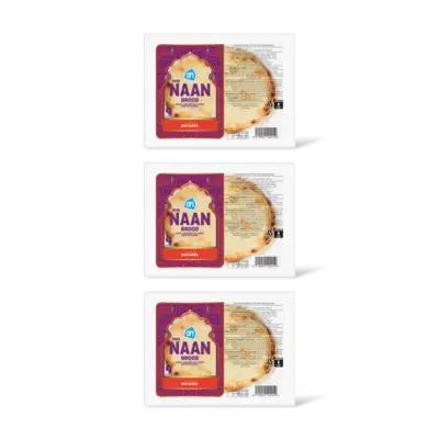 pdp-image-AH Mini naanbrood naturel 3-pack