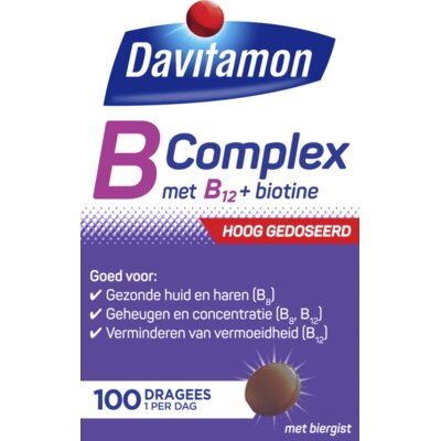 pdp-image-Davitamon B-complex forte + biergist dragees