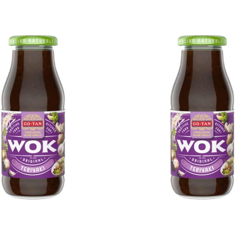 Een afbeelding van Go-Tan Original Wok teriyaki 2-pack