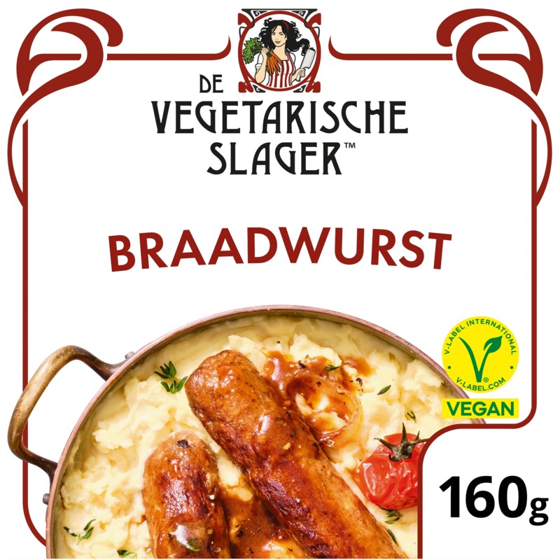 Vegetarische Slager Braadwurst