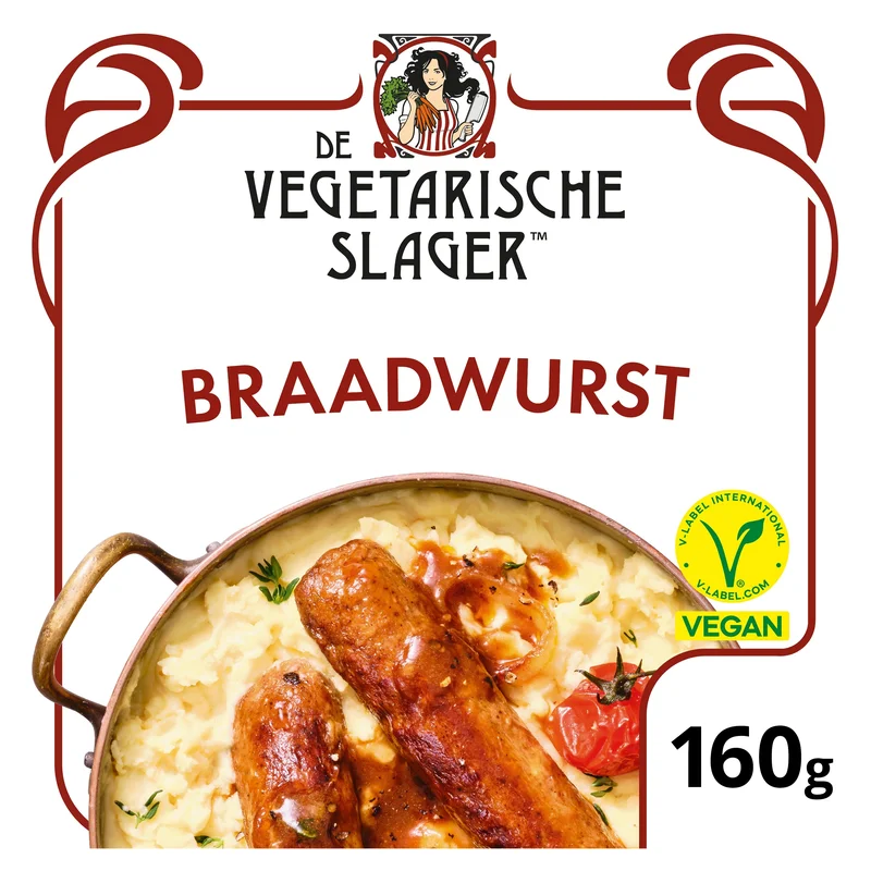 Vegetarische Slager Braadwurst