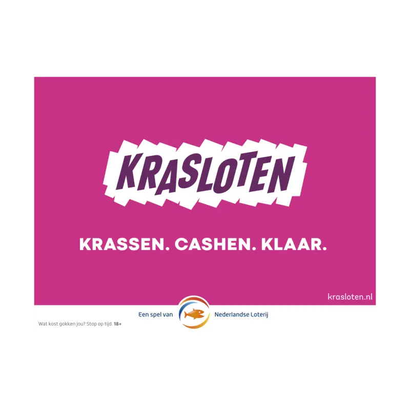 Kraslot December kalender 10 euro