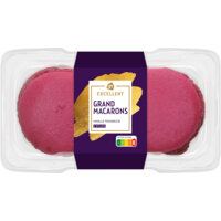 Een afbeelding van AH Excellent Grand macarons vanille framboos