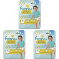 Een afbeelding van Pampers Premium protection luiers maat 5 4-pack