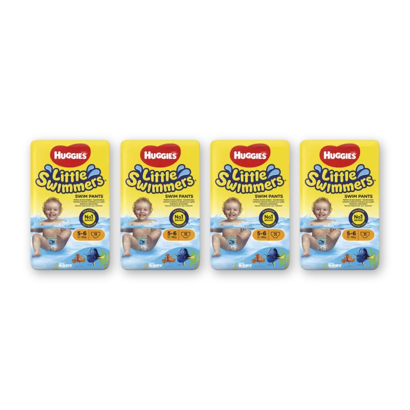 Little swimmers maat 5-6 4-pack