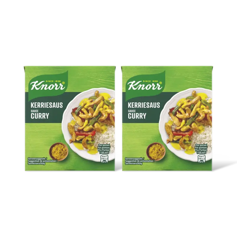 Knorr Kerriesaus 2-pack