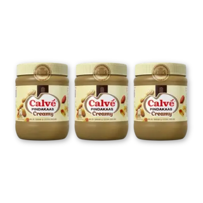 pdp-image-Calvé Creamy pindakaas 3-pack