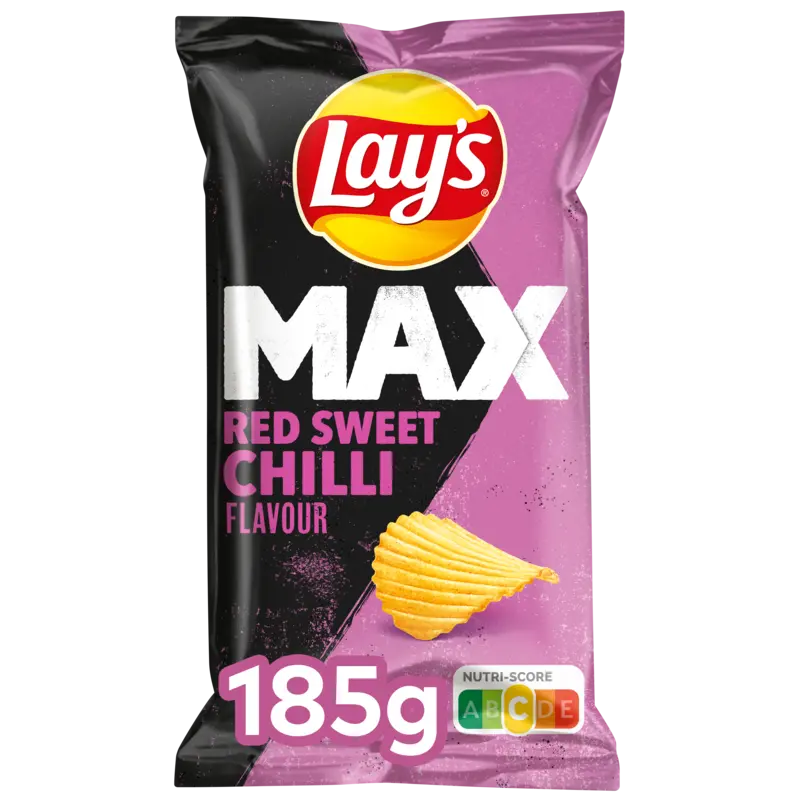 Max Ribbel Chips Red Sweet Chilli 185 gr