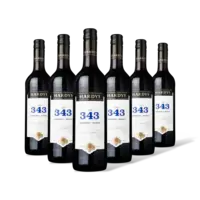 Hardys Bin 343 cabernet shiraz 6 flessen