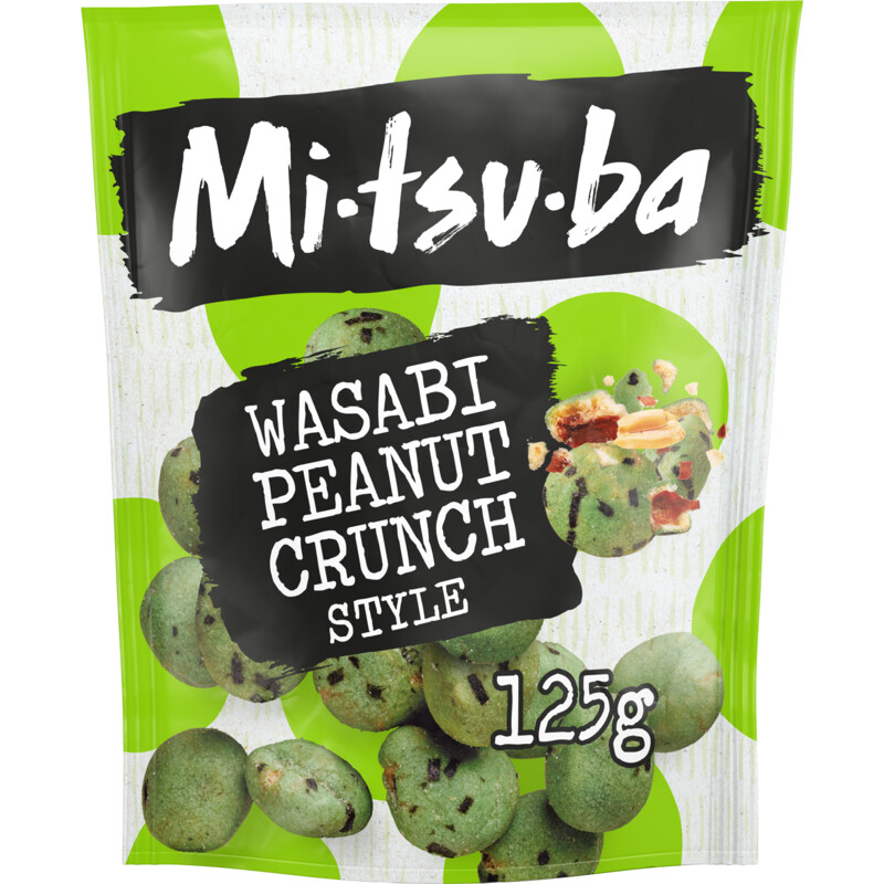 Een afbeelding van Mitsuba Wasabi peanut crunch