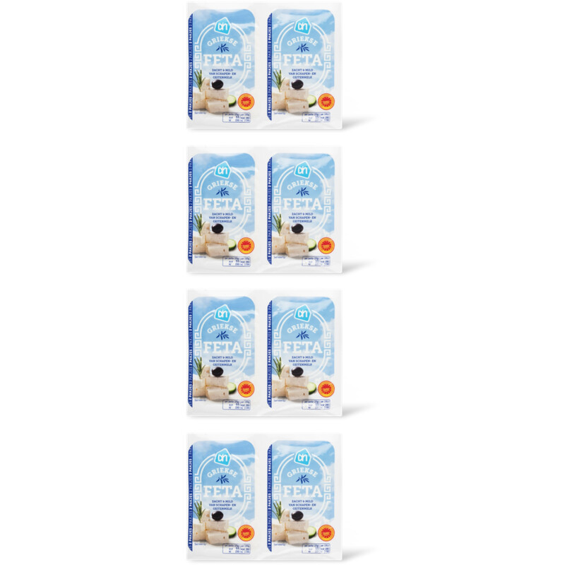 AH Griekse feta 2-pack 4-pack