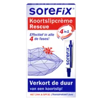 Sorefix Rescue koortslipcrème 4 in 1