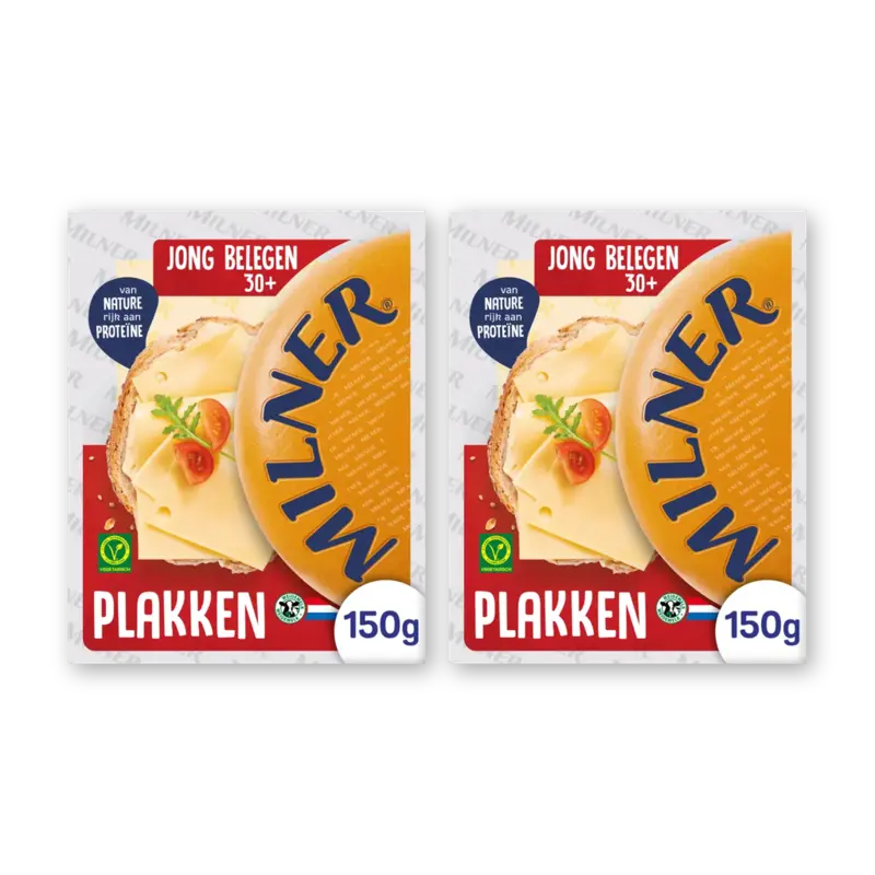 Jong belegen 30+ plakken 2-pack