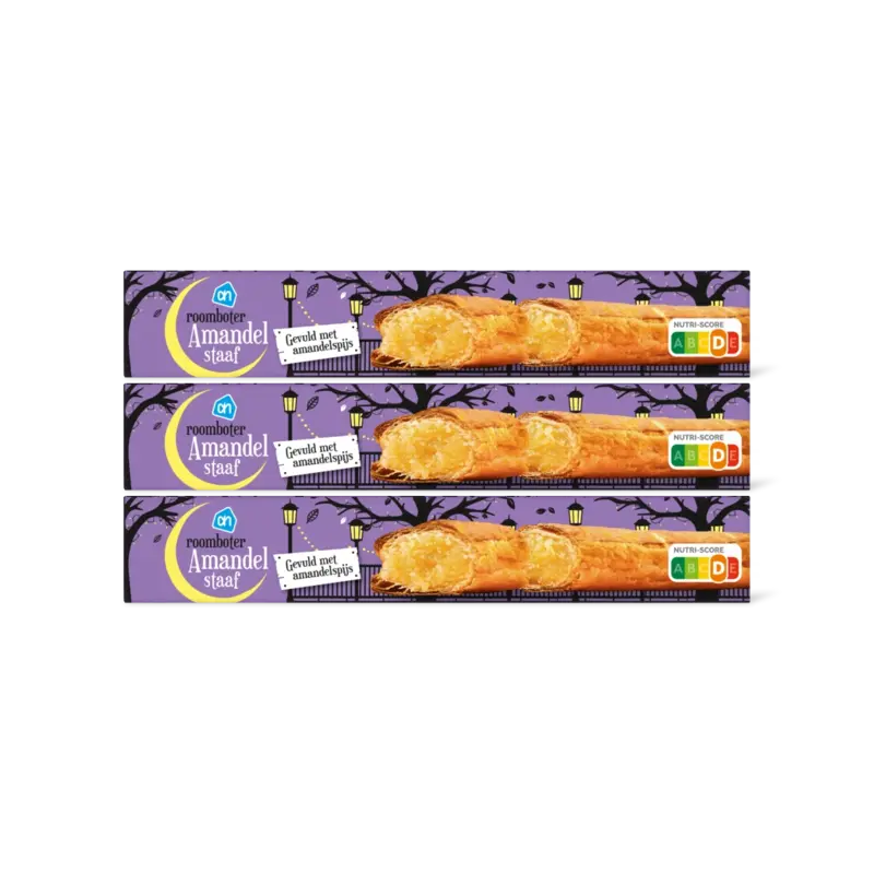 AH Roomboter amandelstaaf 3-pack
