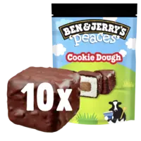 Ben & Jerry's Peaces cookie dough
