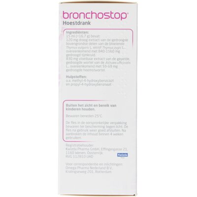 pdp-image-Bronchostop Hoestdrank vastzittende en droge hoest