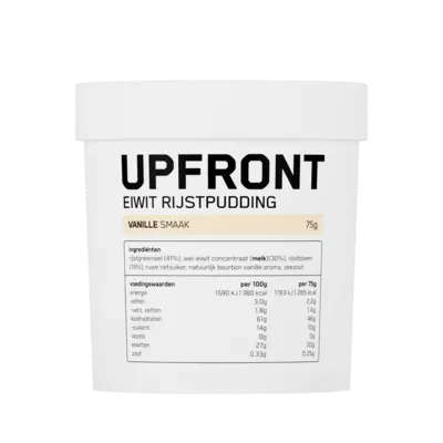 pdp-image-Upfront Eiwit rijstpudding vanille smaak