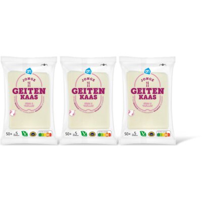 pdp-image-AH Jonge geitenkaas 50+ plakken 3-pack