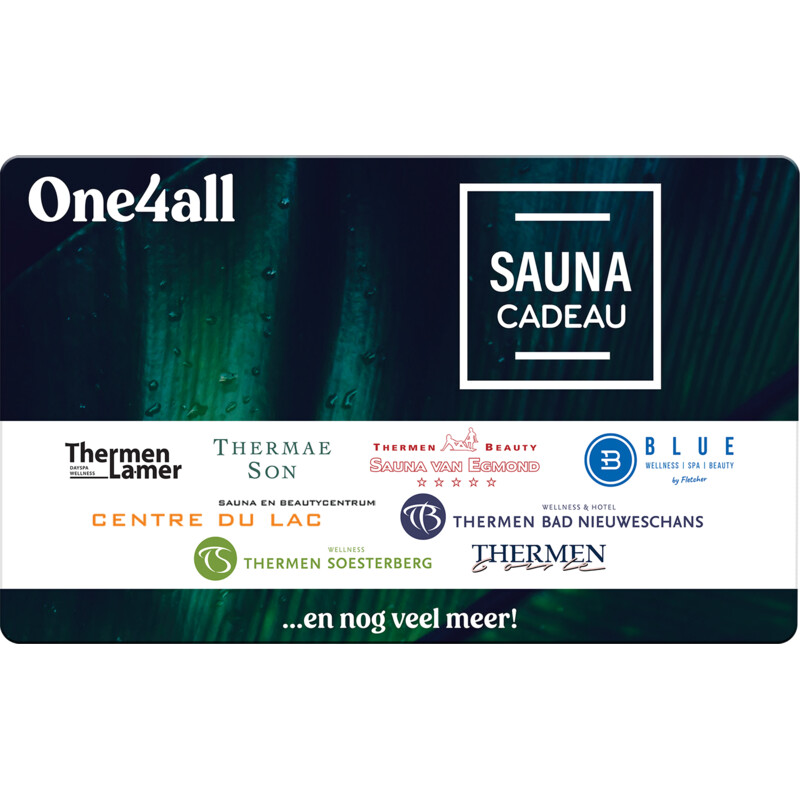 Saunacadeau e-gift 5 euro