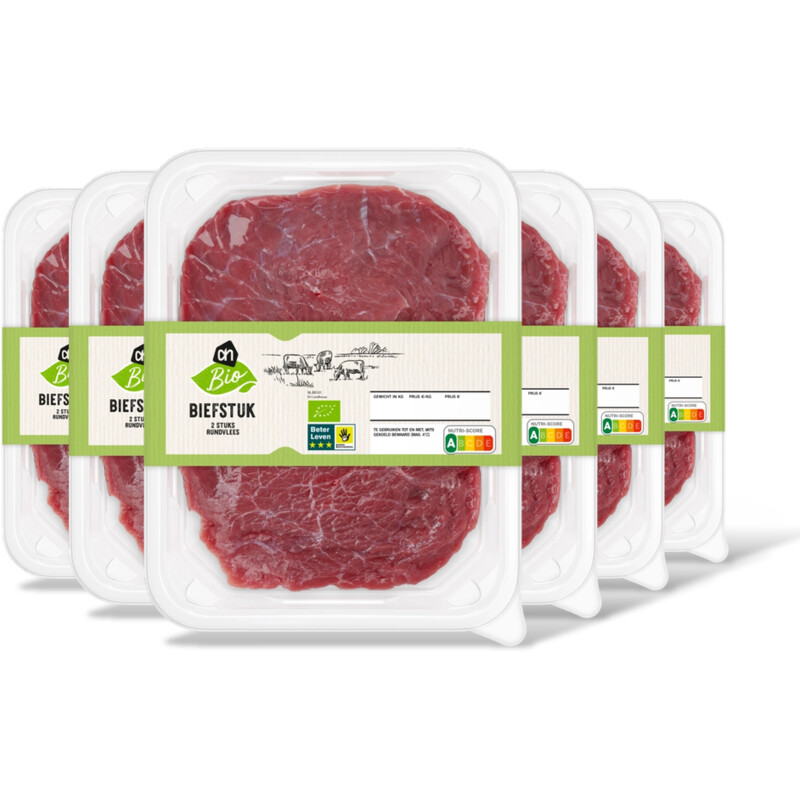 AH Biologisch Biefstuk 6-pack