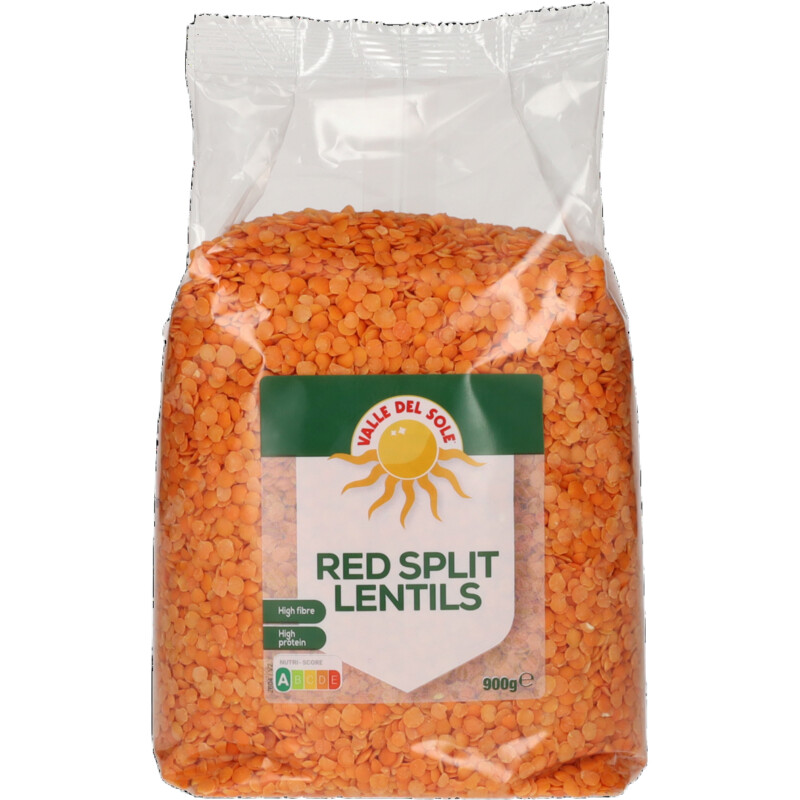 Een afbeelding van Valle del sole Rode splitlinzen