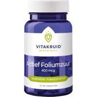 Een afbeelding van Vitakruid Actief foliumzuur 400mcg