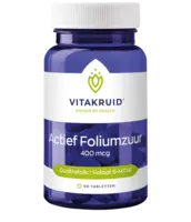 Vitakruid Actief foliumzuur 400mcg