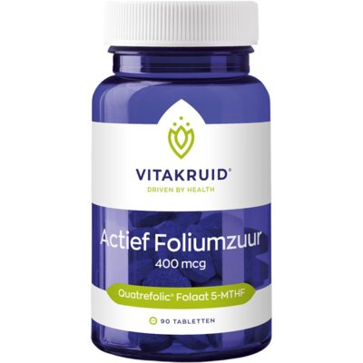 pdp-image-Vitakruid Actief foliumzuur 400mcg