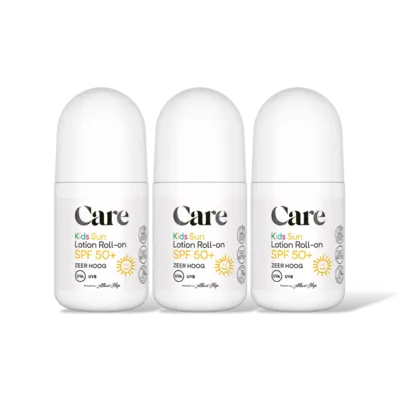 pdp-image-Care Kids sun lotion roller-on spf50+ 3-pack