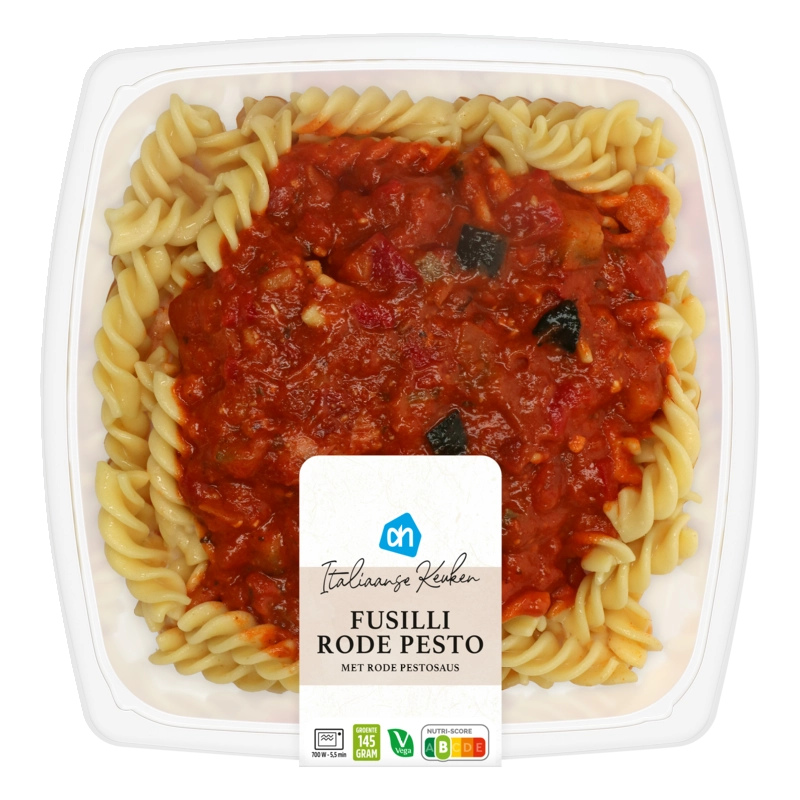 Fusili rode pesto