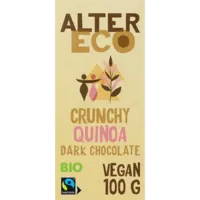 Alter Eco Crunchy quinoa dark chocolate vegan