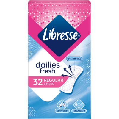 pdp-image-Libresse Dailies fresh regular inlegkruisjes