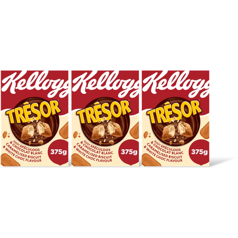 Kellogg's Tresor speculoos 3-pack