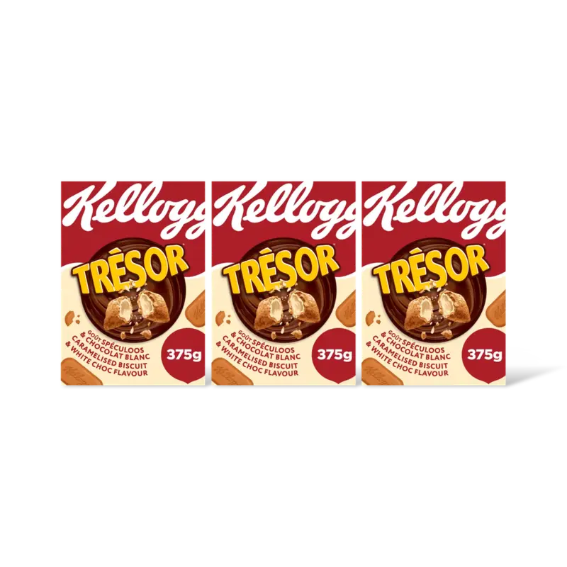 Kellogg's Tresor speculoos 3-pack