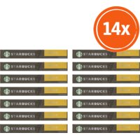 Starbucks Nespresso blonde espresso roast cap 14pk