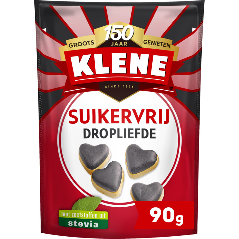 Klene Suikervrij zout & salmiak dropliefde