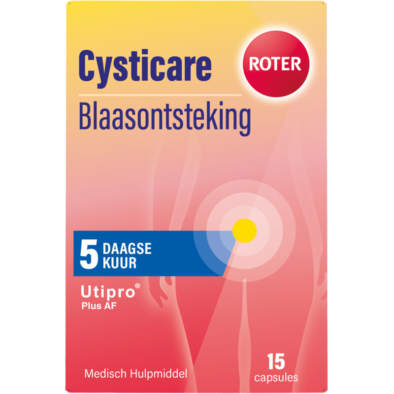 Een afbeelding van Roter Cysticare blaasontsteking
