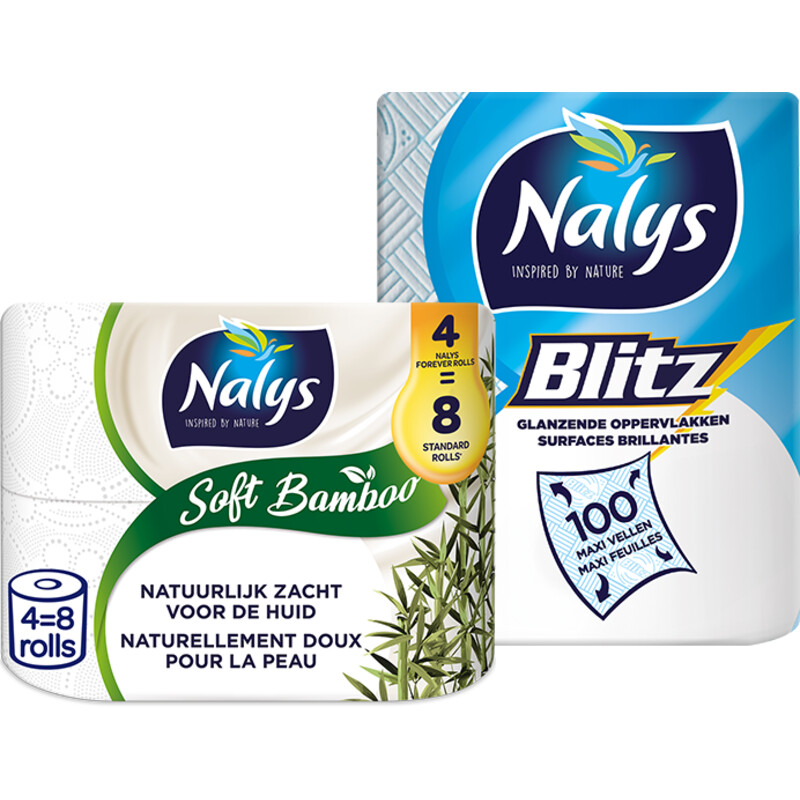 Nalys toilet en keukenpapier pakket