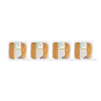 AH Glutenvrij Pistolets wit 4-pack