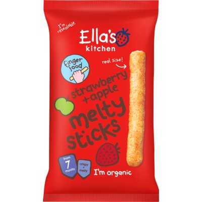 pdp-image-Ella's kitchen Melty sticks aardbei & appel 7m+